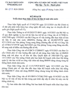 ĐẨY MẠNH SỐ HÓA TÀI LIỆU BÍ MẬT NHÀ NƯỚC – NÂNG CAO HIỆU QUẢ QUẢN LÝ, BẢO VỆ THÔNG TIN TRONG TÌNH HÌNH MỚI