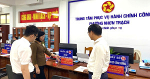 Kiểm tra, đánh giá hoạt động công vụ tại Trung tâm Phục vụ hành chính công các xã, phường trên địa bàn thành phố Đồng Nai