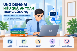 SỬ DỤNG TRÍ TUỆ NHÂN TẠO (AI) AN TOÀN TRONG CÔNG VỤ