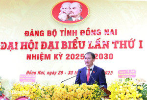 Đại hội đại biểu Đảng bộ tỉnh Đồng Nai lần thứ I, nhiệm kỳ 2025-2030