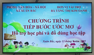 Lan tỏa yêu thương – Tiếp bước ước mơ cho học sinh nghèo hiếu học