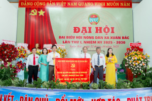ĐẠI HỘI ĐẠI BIỂU HỘI NÔNG DÂN XÃ XUÂN BẮC LẦN THỨ I, NHIỆM KỲ 2025-2030 THÀNH CÔNG TỐT ĐẸP