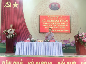 XÃ XUÂN BẮC TỔ CHỨC HỘI NGHỊ ĐỐI THOẠI VỚI NHÂN DÂN