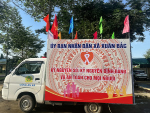 XÃ XUÂN BẮC PHÁT ĐỘNG THÁNG HÀNH ĐỘNG VÌ BÌNH ĐẲNG GIỚI NĂM 2025