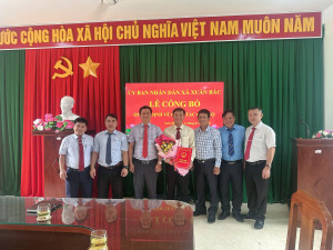 Lễ công bố quyết định bổ nhiệm lại Phó Hiệu trưởng Trường Tiểu học Võ Thị Sáu