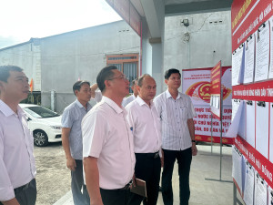 HĐND XÃ XUÂN BẮC PHỐI HỢP BAN CHỈ ĐẠO BẦU CỬ KIỂM TRA CÔNG TÁC CHUẨN BỊ BẦU CỬ TRÊN ĐỊA BÀN XÃ