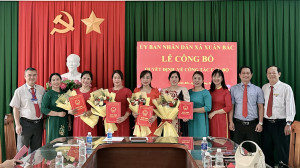 Lễ công bố Quyết định về công tác cán bộ trong lĩnh vực giáo dục