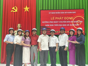 XÃ XUÂN BẮC TỔ CHỨC LỄ PHÁT ĐỘNG HƯỞNG ỨNG NGÀY CHUYỂN ĐỔI...