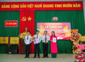 ỦY BAN KIỂM TRA ĐẢNG ỦY XÃ XUÂN ĐỊNH VỮNG BƯỚC TIẾN VÀO KỶ NGUYÊN MỚI
