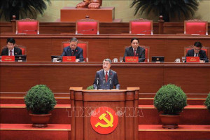 Phiên họp trù bị Đại hội đại biểu toàn quốc lần thứ XIV của Đảng tại Hà Nội