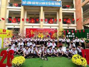 Lan tỏa sắc Xuân Bính Ngọ 2026 qua Hội thi trang trí Tết tại các trường học xã Xuân Định