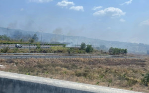 Ngăn chặn tình trạng đốt cỏ, rác gây cháy lan hành lang đường bộ tuyến cao tốc Phan Thiết – Dầu Giây