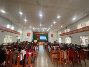 XÃ XUÂN ĐỊNH TỔ CHỨC TẬP HUẤN ỨNG DỤNG CÔNG NGHỆ AI TRONG CÔNG TÁC CHUYỂN ĐỔI SỐ