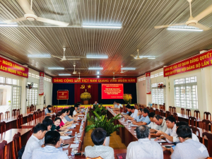ĐẢNG ỦY XÃ XUÂN ĐỊNH TỔ CHỨC HỘI NGHỊ GIAO BAN CÁC CHI, ĐẢNG BỘ TRỰC THUỘC QUÝ II NĂM 2026