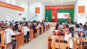XÃ XUÂN ĐỊNH THAM DỰ HỘI NGHỊ TOÀN QUỐC NGHIÊN CỨU, HỌC TẬP,...
