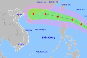 Biển Đông sắp chịu ảnh hưởng của bão Ragasa, có gió giật trên cấp 17