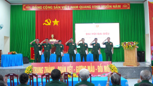 Phiên làm việc thứ nhất Đại hội Đại biểu Hội Cựu Chiến binh xã Xuân Đông lần thứ I, nhiệm kỳ 2025 – 2030
