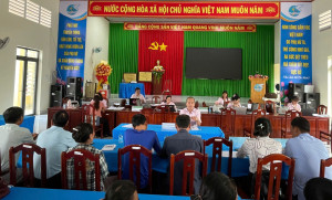 Ngân hàng chính sách xã hội Cẩm Mỹ giải ngân tại xã Xuân Đông