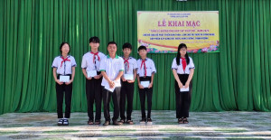 Lễ khai mạc Tuần lễ hưởng ứng học tập suốt đời năm 2025 trường THCS Lê Quý Đôn