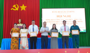 Hội nghị tổng kết công tác tổ chức, phục vụ Đại hội Đại biểu Đảng bộ xã Xuân Đông lần thứ I, nhiệm kỳ 2025 - 2030