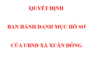 QUYETS DINH HS