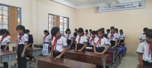 Trường THCS Trần Phú, xã Xuân Đông tổ chức Lễ Tưởng niệm các nạn nhân tử vong do tai nạn giao thông năm 2025