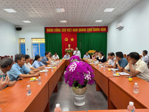 SỞ NÔNG NGHIỆP VÀ MÔI TRƯỜNG TỈNH ĐỒNG NAI LÀM VIỆC VỀ PHÁT TRIỀN NÔNG NGHIỆP HỮU CƠ VỚI XÃ XUÂN ĐÔNG VÀ SÔNG RAY