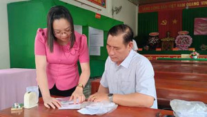 ĐOÀN GIÁM SÁT HĐND XÃ XUÂN ĐÔNG GIÁM SÁT CÔNG TÁC CHUẨN BỊ BẦU CỬ TRÊN ĐỊA BÀN XÃ
