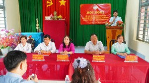 HỘI NGHỊ TIẾP XÚC CỬ TRI VỚI NGƯỜI ỨNG CỬ ĐẠI BIỂU HỘI ĐỒNG NHÂN DÂN XÃ XUÂN ĐÔNG, NHIỆM KỲ 2026 -2031, ĐƠN VỊ BẦU CỬ SỐ 2