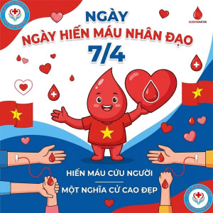 TUYÊN TRUYỀN NGÀY HIẾN MÁU NHÂN ĐẠO