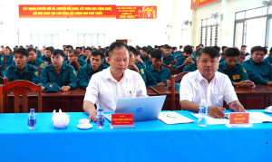 KHAI MẠC HUẤN LUYỆN DÂN QUÂN TẠI CHỖ TRÊN ĐỊA BÀN XÃ XUÂN ĐÔNG NĂM 2026.