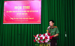HỘI THI LỰC LƯỢNG THAM GIA BẢO VỆ AN NINH, TRẬT TỰ Ở CƠ SỞ GIỎI LẦN THỨ I NĂM 2026 PHẦN THI TRỰC TUYẾN TRÊN NỀN TẢNG SỐ