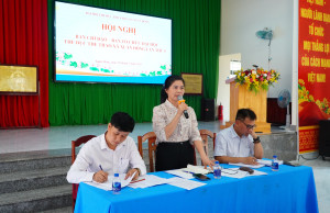 HỘI NGHỊ BAN CHỈ ĐẠO – BAN TỔ CHỨC ĐẠI HỘI THỂ DỤC THỂ THAO XÃ XUÂN ĐÔNG LẦN THỨ I, NĂM 2026.