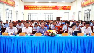 Hội nghị sơ kết 01 năm thực hiện mô hình  tổ chức chính quyền địa phương 02 cấp trên địa bàn xã Xuân Đông