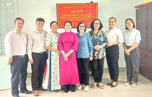 HỘI KHUYẾN HỌC THÀNH PHỐ ĐỒNG NAI KIỂM TRA CÔNG TÁC KHUYẾN HỌC 6 THÁNG ĐẦU NĂM 2026 TẠI XÃ XUÂN ĐÔNG