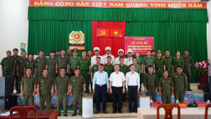 CÔNG AN XÃ XUÂN ĐÔNG TỔ CHỨC LỄ CÔNG BỐ QUYẾT ĐỊNH NÂNG LƯƠNG, THĂNG CẤP BẬC HÀM NĂM 2026