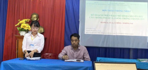 HỘI THẢO THỐNG NHẤT KẾ HOẠCH TRIỂN KHAI MÔ HÌNH CHUYỂN ĐỔI CÂY TRỒNG THUỐC LÁ SANG TRỒNG CHANH LEO.