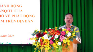 ĐẢNG ỦY XÃ XUÂN ĐÔNG TRIỂN KHAI CHƯƠNG TRÌNH HÀNH ĐỘNG THỰC HIỆN NGHỊ QUYẾT SỐ 05 NQ/TU CỦA BAN CHẤP HÀNH ĐẢNG BỘ THÀNH PHỐ VỀ PHÁT ĐỘNG ĐỢT THI ĐUA ĐẶC BIỆT 500 NGÀY ĐÊM TRÊN ĐỊA BÀN XÃ.