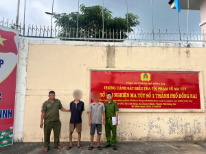 Công an xã Xuân Đông: Đưa đối tượng đi cai nghiện bắt buộc