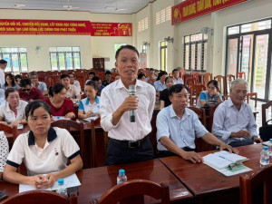 Xã Xuân Đông triển khai rà soát, đăng ký đất đai và cấp Giấy chứng nhận quyền sử dụng đất lần đầu