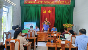 Hội nghị rà soát, thống nhất các nội dung chuẩn bị Kỳ họp thứ 3 HĐND xã Xuân Đông khóa IX