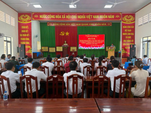 Xã Xuân Đông thông qua Nghị quyết sắp xếp, sáp nhập và đổi tên các ấp, còn 07 ấp sau sắp xếp