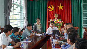 Xã Xuân Đông triển khai rà soát, đăng ký đất đai và cấp Giấy chứng nhận quyền sử dụng đất lần đầu
