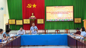 UBND XÃ XUÂN ĐÔNG TỔ CHỨC HỌP BAN CHỈ ĐẠO THỰC HIỆN CÁC CHƯƠNG TRÌNH MỤC TIÊU QUỐC GIA TRÊN ĐỊA BÀN XÃ.