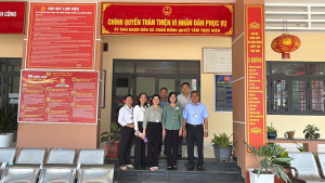 Lãnh đạo UBND thành phố Đồng Nai kiểm tra công vụ tại xã Xuân Dông