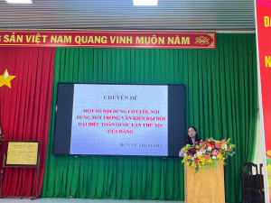 KHAI GIẢNG LỚP BỒI DƯỠNG LÝ LUẬN CHÍNH TRỊ HÈ CHO ĐÔI NGŨ CÁN BỘ QUẢN LÝ, GIÁO VIÊN KHỐI TRƯỜNG HỌC KHÓA III NĂM 2026 TRÊN ĐỊA BÀN XÃ XUÂN ĐÔNG.