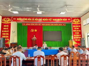 HỌP NGHE BÁO CÁO NHU CẦU SỬ DỤNG VIÊN CHỨC   CÁC ĐƠN VỊ SỰ NGHIỆP CÔNG LẬP