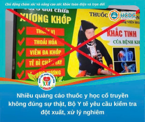 🔊TĂNG CƯỜNG TUYÊN TRUYỀN, CẢNH BÁO VỀ VIỆC SỬ DỤNG VÀ QUẢNG CÁO THUỐC CỔ TRUYỀN