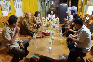 Xuan Loc district leaders inspect the spring travel...