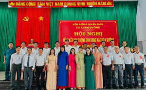 HỘI ĐỒNG NHÂN DÂN XÃ XUÂN ĐƯỜNG TỔ CHỨC HỘI NGHỊ TỔNG KẾT HOẠT ĐỘNG CỦA HĐND XÃ KHOÁ VI, NHIỆM KỲ 2021-2026